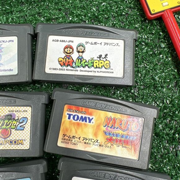 Nintendo DS NTR-001 Japan Import Lava Red Tested Working 14 Import Game - Picture 13 of 16